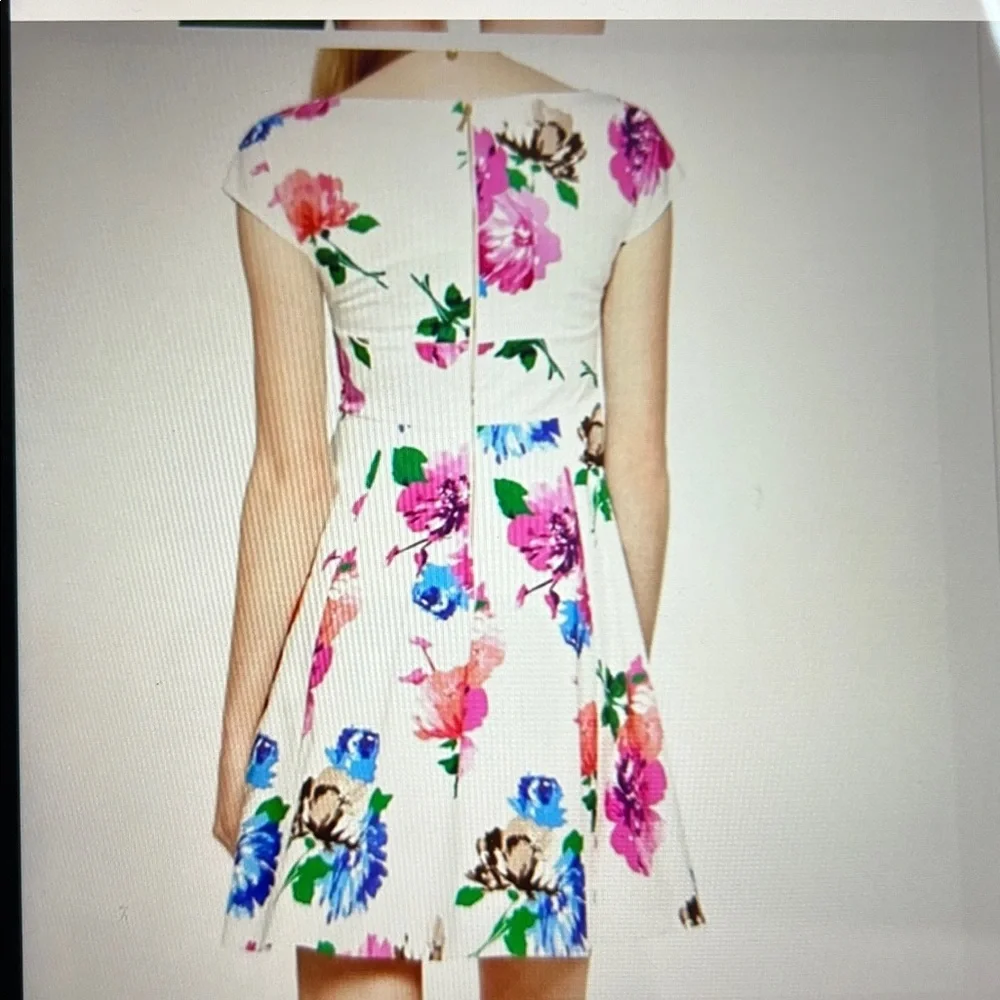 NWT Kate Spade In Bloom Fit & Flare Dress, 0